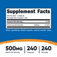 thumbnail image 2 of Nutricost Niacinamide (Vitamin B3) 500mg, 240 Capsules - Vitamin B-3 Supplement, 2 of 5
