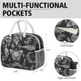 thumbnail image 6 of Lunch Bag Lunch Box for Women Reusable Insulated Lunch Bags,Water-Resistant Gothic Cooler Lunch Tote Bag, Large Capacity for Work Travel Picnic, 6 of 6
