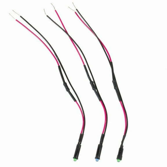 Autometer LED Light Kit w/2-Green & 1-Blue lights