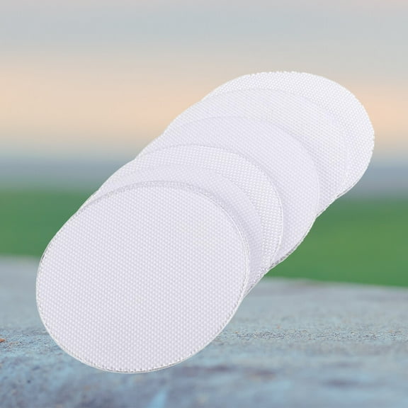HOOWIFFY Non-slip Bathtub Stickers 20Pcs White Round Stickers for Bathroom and Kitchen 3.9in x 3.9in