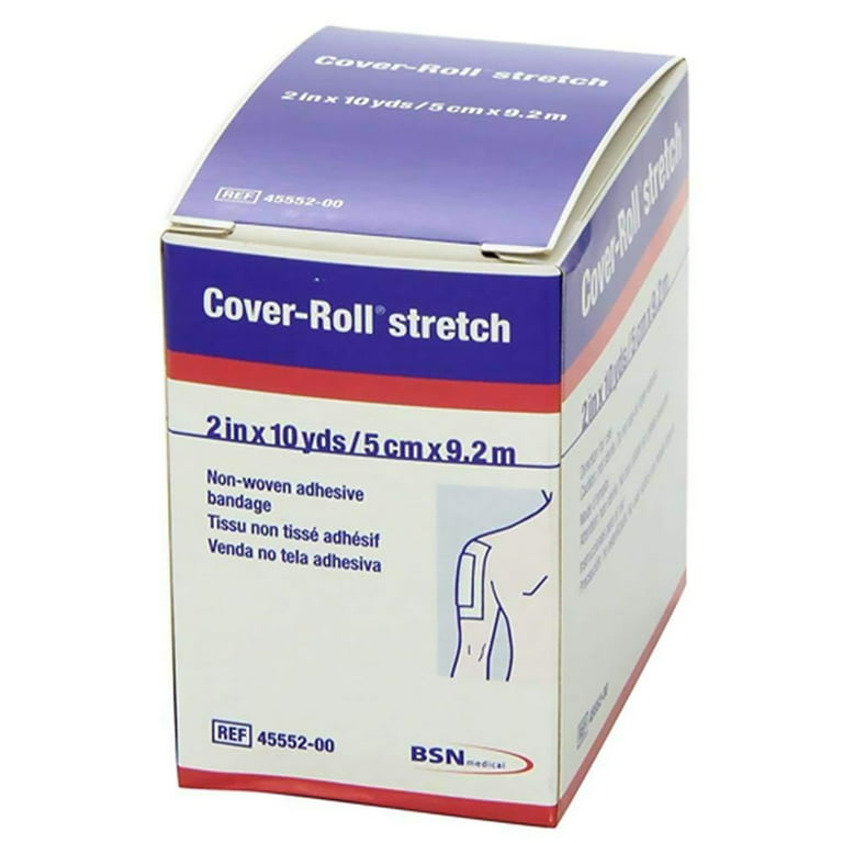 Cover-Roll Stretch Polyester Dressing Retention Tape with Liner