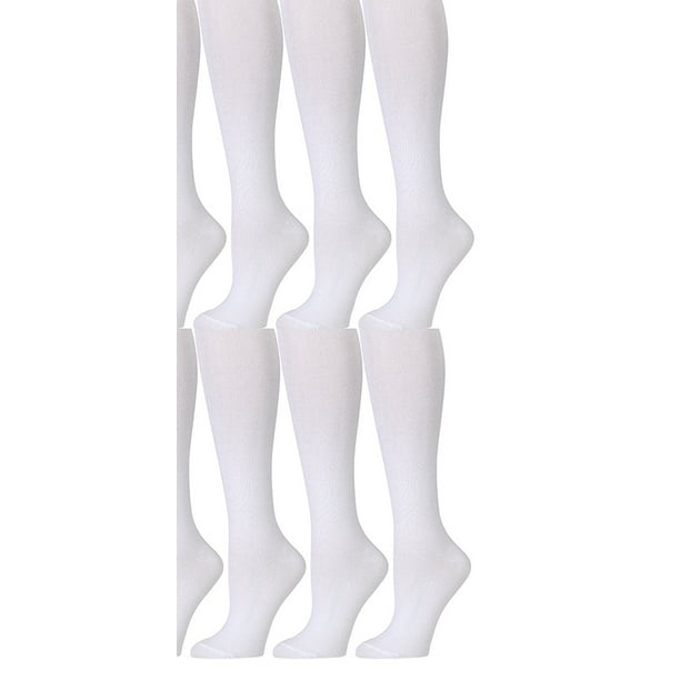 best and less knee high white socks
