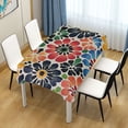thumbnail image 3 of Yayeee Tablecloths for Rectangular Tables 60 x 90 inch Party Table Cover, Dark Floral, 3 of 6