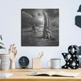 thumbnail image 6 of Luxe Metal Art 'Ancient Warrior' by Dariusz Klimczak, Metal Wall Art, 12"x12", 6 of 9