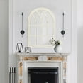 thumbnail image 2 of Farmhouse Window Pane Mirror, Large Decorative White Wall Mirror for Living Room Kitchen Entryway, 24 L x 34,White, 2 of 15