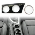 thumbnail image 2 of NS Center Console Water Cup Holder Panel Cover Trim for BMW 1 Series E81 E82 E87 E88 Hatchback Coupe 2004-2011, Gloss Black, 2 of 5