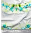 thumbnail image 1 of Soimoi Blue Cotton Duck Fabric Shibori Tie-Dye Print Fabric by Yard 44 Inch Wide, 1 of 3