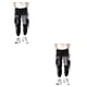 thumbnail image 3 of Minnieouse Pantalones Harem cómodos de poliéster para hombres - Pantalones casuales de moda y con múltiples bolsillos Moda D264black M D264negro METRO 2Conjunto, 3 of 6