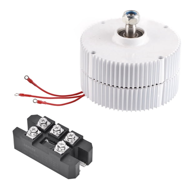 Generador de viento, turbina eólica de 24 V y 400 W, alternador eólico, generador de energía eólica de larga duración
