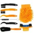 thumbnail image 1 of OUNONA Bike Chain Cleaner Kit 8Pcs Ergonomically Designed Handle for Bicycle Drivetrain Scrubber and Tool Set, 1 of 4