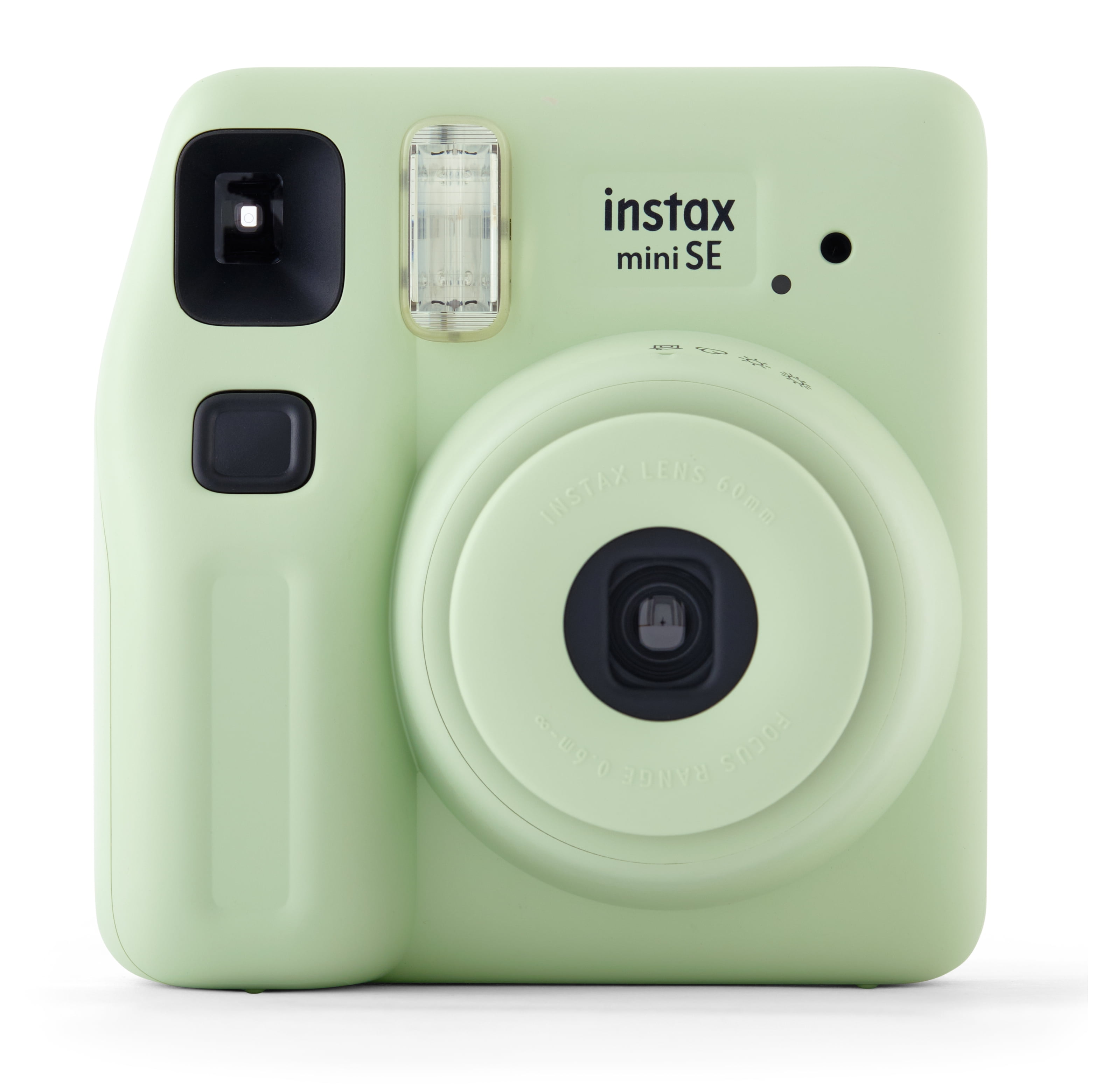 Fujifilm Instax Mini SE Instant Camera with Bonus 10 pack Mini Film, Seafoam Green (Value Pack)