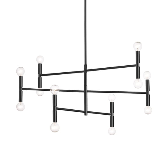Dainolite - Ava - 12 Light 3-Tier Chandelier