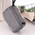 thumbnail image 3 of Makeup Bag Portable Hook Design Polyester Multiple Compartments Travel Cosmetic Organizer for Women, 3 of 10
