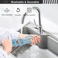 thumbnail image 7 of Rockets Cartoon Galaxy with Planets and Sky Objects 2PCS Faucet Absorbent Mat Kitchen Faucet Sink Splash Guard Microfiber Cloth Faucet Splash Catcher Water Absorbent Mat for Kitchen Sink, 14"x5", 7 of 7