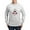 Ash Gray, variant on - The Mountains Are Calling Long Sleeve T Shirt - Unisex Cotton Long Sleeve T-Shirt