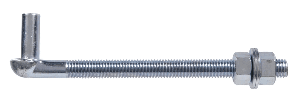 Hillman Group 851913 Flagged - Zinc Gate Bolt Hook - 0.625 x 8 in.