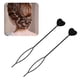 thumbnail image 2 of 6 uds. De abalorios rápidos para cargar cuentas, abalorios automáticos para el cabello, accesorios para peinados, pelo de cola de Topsy mágico de plástico, 2 of 5