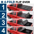 thumbnail image 6 of Open Box 4-Fold 5.5FT Hard Truck Bed Tonneau Cover for 2007-2013 Toyota Tundra On Top, 6 of 6