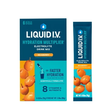 Liquid I.V.® Seaberry Hydration Multiplier® Powdered Electrolyte Drink Mix, 6 Count Packets