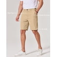 thumbnail image 4 of COOFANDY Men's Summer Beach Casual Shorts Lightweight Flat Front Golf Shorts with Pockets, 4 of 6