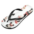 thumbnail image 2 of Unisex Comfort Flip Flops Summer Thong Sandals Non Slip Soles Flip Flop for Beach, Pool, and Daily Wear Christmas-themed Dog S, 2 of 8