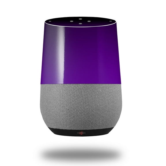 Decal Style Skin Wrap for Google Home Original - Smooth Fades Purple Black (GOOGLE HOME NOT INCLUDED) by WraptorSkinz