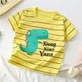 thumbnail image 7 of Mgmyaa Unisex Baby Printed Short Sleeve Crew Neck Cotton T-Shirt Top for Kids Ages 6 Months-6 Years, 7 of 7