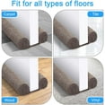 thumbnail image 5 of Door Draft Stopper Under Door Seal,Door Sweep for Exterior & Interior Doors, Door Window Blocker Dust and Noise Insulation Weather Stripping Draft Guard Insulator, 5 of 8