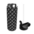 thumbnail image 2 of Yiaed Golf Balls Print Water Bottle with Straw Lid, Stainless Steel Double Wall Insulated Water Bottle | Leak-Proof and Spill-Proof Water Bottle, 2 of 8