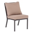 thumbnail image 3 of Mainstays Sandhill Outdoor Patio Dining Set, 7 Piece Metal Cushioned, 3 of 9