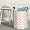 thumbnail image 6 of Sikiie Hand Drawn Snake Print Round Dirty Clothes Basket, Waterproof Standing Foldable Storage Basket, for Laundry Room, Bedroom, Bathroom Storage-Small, 6 of 6