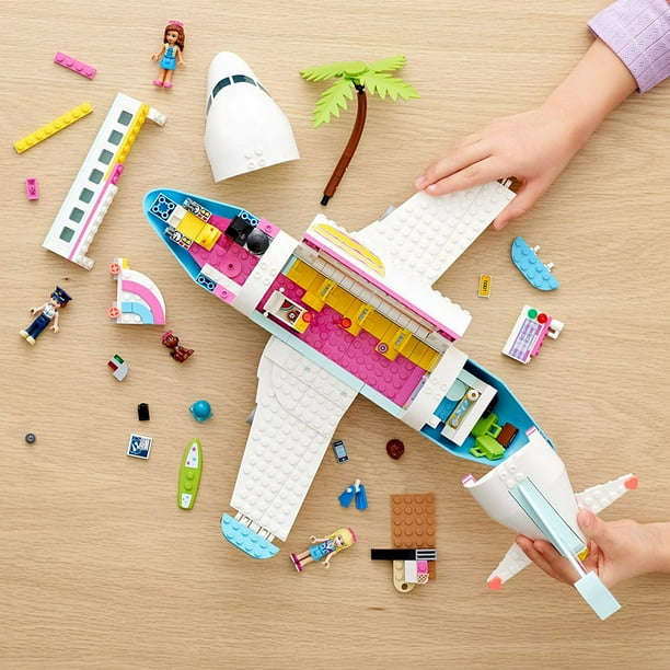 LEGO Friends 41429 Heartlake City Airplane 574 Piece Block Building Set for Kids Walmart