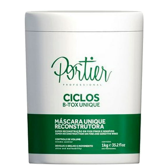 Portier Ciclos Btox Unique Hair Restoration and Alignment 1Kg / 35.2 oz
