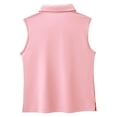 thumbnail image 5 of JIAYUE Child Girls Athletic Shirt V Neck Top Kids Lightweight Sleeveless Pure Color Breathable Workout Tee For Play And School Wear, 5 of 6