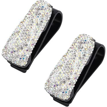 Glasses Holders For Car Sun Visor, Sunglasses Eyeglasses Mount With