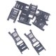 thumbnail image 2 of 10 soportes para tarjetas SIM, ranuras de 6 pines, ranuras compactas para tarjetas de 6 pines para mantenimiento y servicio, compartimentos para tarje, 2 of 8