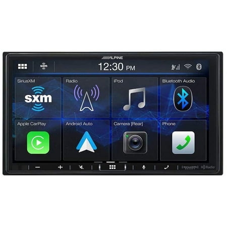 Alpine iLX-407 7" Shallow Chassis Multimedia Receiver with Apple Carplay