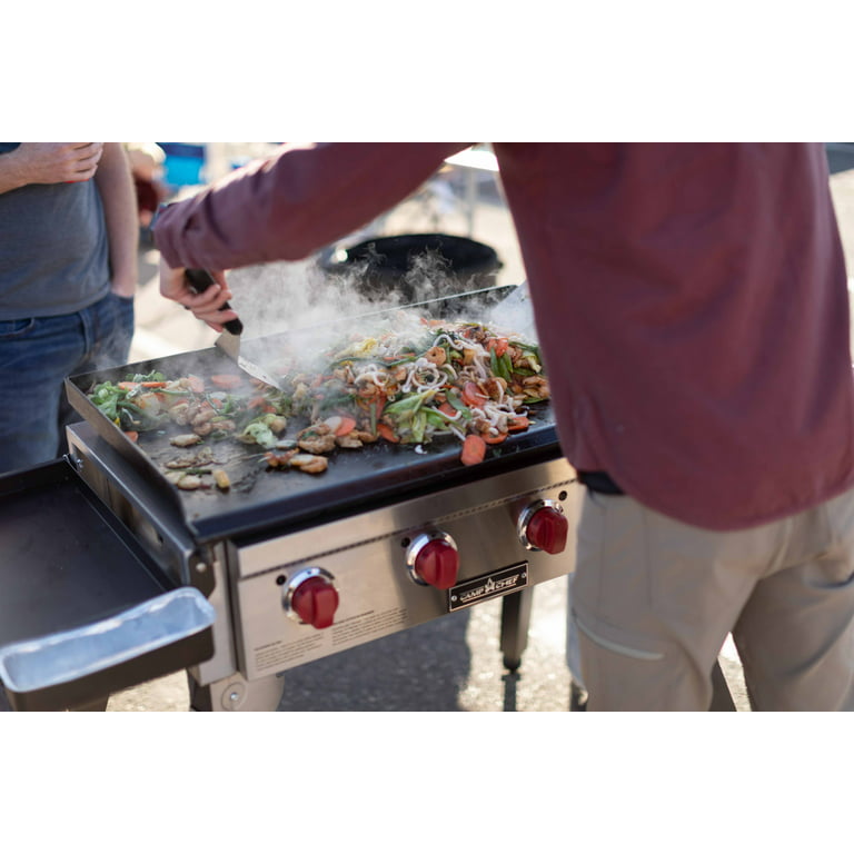 Camp Chef Portable Flat Top Grill 600 Review 2021