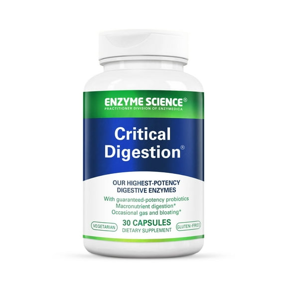 Critical Digestion, 30 Capsules, Enzyme Science