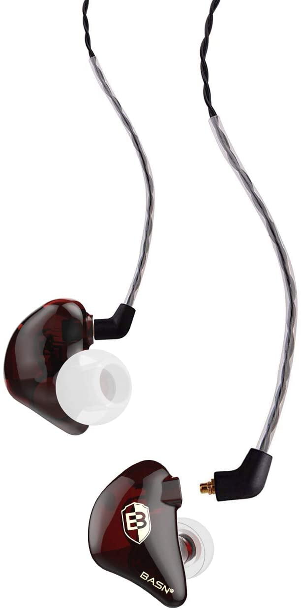 BASN Bsingerbc100 Singer Headphones with Mmcx Detachable Cable, Noise