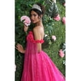 thumbnail image 2 of Elegant Quinceañera Ball Gown with Glitter Tulle, Sweetheart Neckline, Corset Back & Embellishments for Teens & Women, 2 of 4