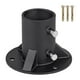thumbnail image 1 of Poste para cerca de alambre de cadena con brida para piso, base redonda de metal, poste resistente para cerca de alambre de cadena Diámetro interior 65 mm, 1 of 9