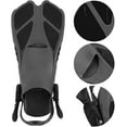 thumbnail image 3 of 1 Paire de Palmes de Plongée, Palmes de Natation Ajustables pour Plongée et Natation, 3 of 8