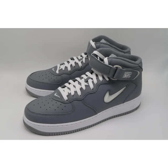 Ni&ke Air Force 1 Mid QS Jewel NYC Cool Grey DH5622-001 size 11 new