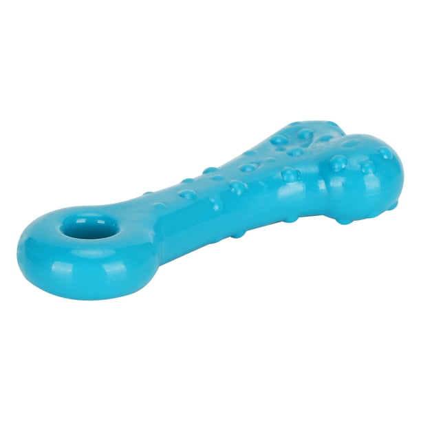 Juguete interactivo para morder para perros, juguete para masticar con forma de hueso para perros, juguete para masticar, juguete para masticar, tecnología innovadora Jadeshay A