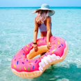 thumbnail image 3 of nipocaio Bouée de Piscine 1 Pce, Bouée Donut Adulte, Bouée Ronde, Donuts Gonflables, Bouée Adulte, Radeau Gonflable pour Piscine, Vacances, Jouets de Piscine, Adapté pour Enfants Ou A, 3 of 5