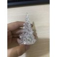 thumbnail image 4 of 12pc Christmas Tree LED Acrylic Night Light with 7 Auto-Change Colors, Battery-Powered Decorative Light for Bedroom Home Decor Gift, 4 of 9