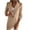 Khaki, variant on Fesfesfes Coat for Womens Coat Jacket Solid Long Sleeve Outerwear Tops