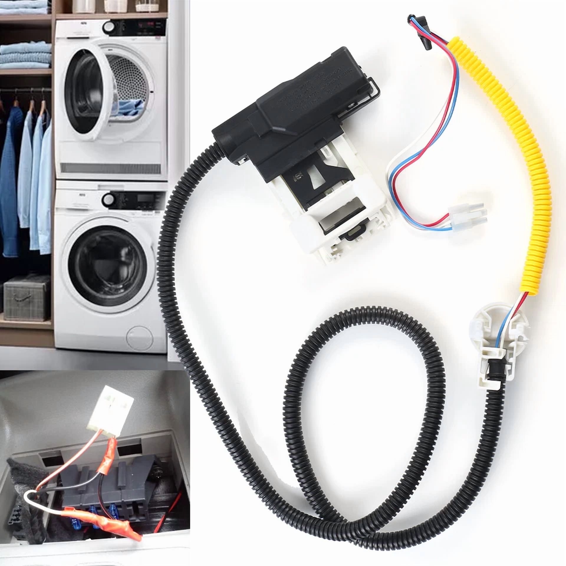 CIRCLE- W11307244 W10682535 Washer Lid Lock Switch Compatible With Maytag Kenmore Amana