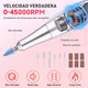 thumbnail image 4 of Pulidor De Uñas Esmeril Profesional Drill Portátil 45000 Rpm ROSA BLANCO, 4 of 5
